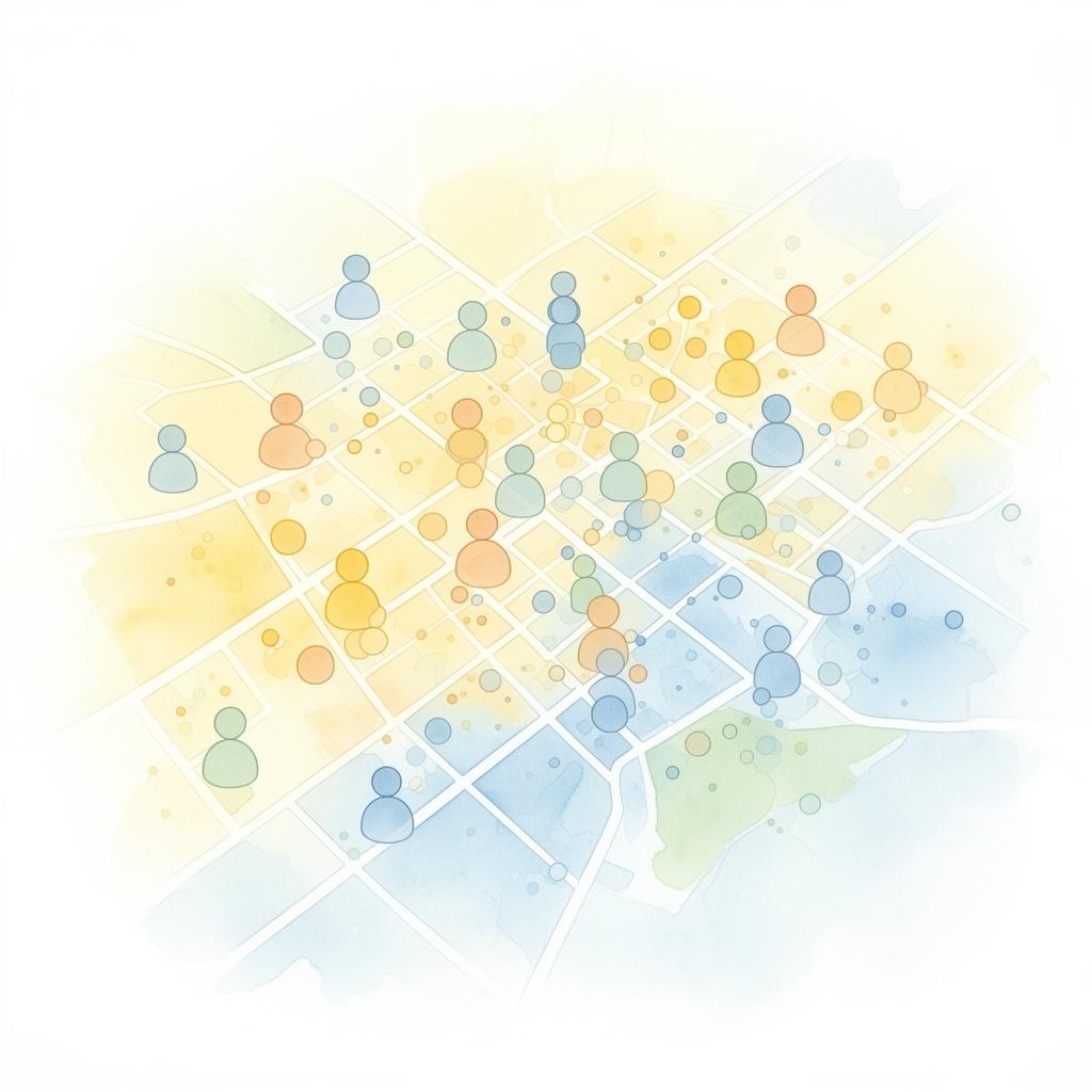 Map visualization